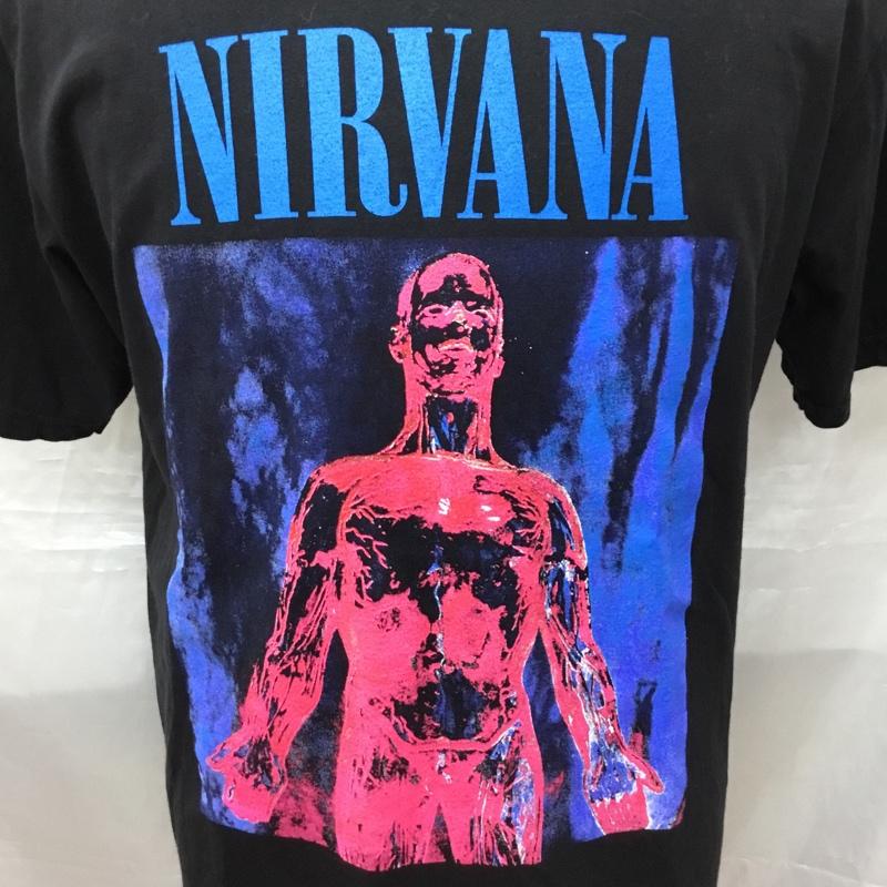 古着 USED Tシャツ 半袖 半袖カットソー プリントTシャツ クルーネックカットソー バンドTシャツ プリント 黒 / ブラック / メンズ USED 古着 中古 10113864