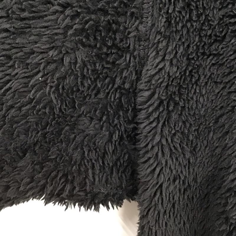 ユニクロ UNIQLO トレーナー 長袖 341-478157 フリースプルオーバー L 無地 黒 / ブラック / メンズ USED 古着 中古 10134865