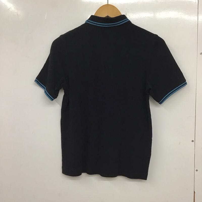 フレッドペリー FRED PERRY ポロシャツ 半袖 6 無地 黒 / ブラック / レディース USED 古着 中古 10136497