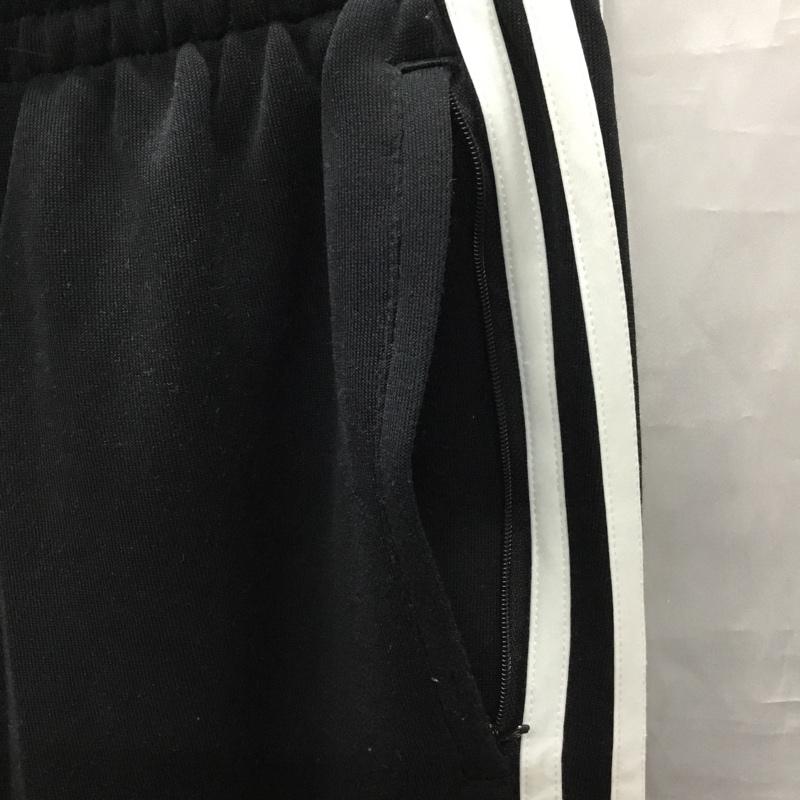アディダス adidas ボトムス ボトムス AJ6960 トラックパンツ ジャージ SST 3本ライン M ロゴ、文字 黒 / ブラック / X 白 / ホワイト / メンズ USED 古着 中古 10119813