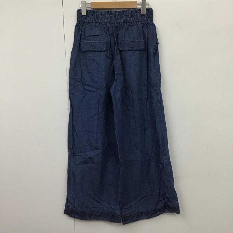アクシーズファム axes femme パンツ デニム、ジーンズ M 無地 X 刺繍 インディゴ / インディゴ / レディース USED 古着 中古 10130823
