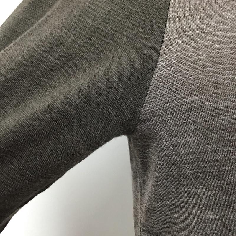 ディーゼル DIESEL カットソー 長袖 長袖カットソー Vネックカットソー ロングスリーブカットソー XS 無地 茶 / ブラウン / レディース USED 古着 中古 10122421