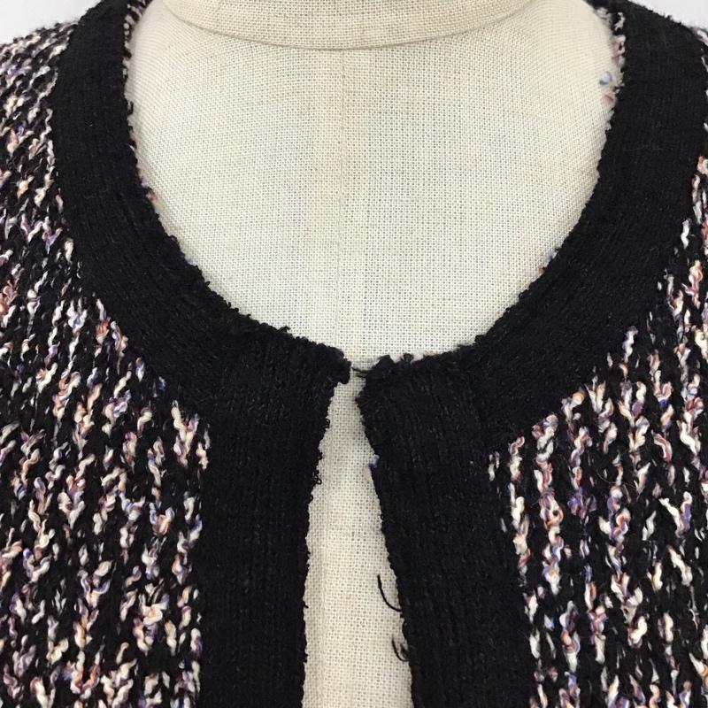 ザラ ZARA ジャケット、上着 ジャケット、ブレザー 3597 104 330 ニットジャケット L 無地 マルチカラー / マルチカラー / レディース USED 古着 中古 10114637