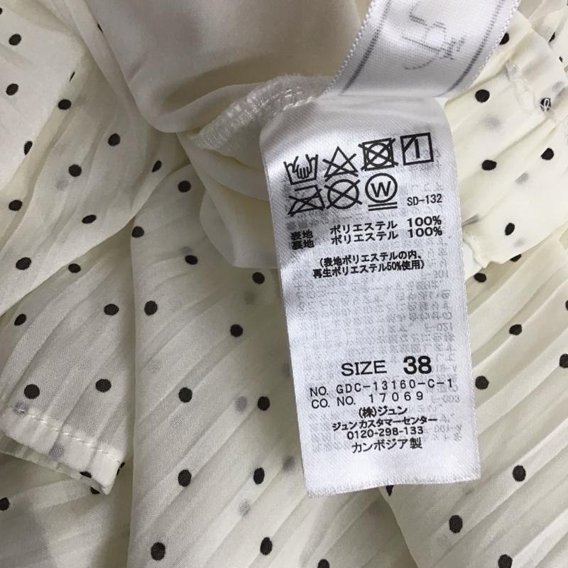 ロペピクニック ROPE PICNIC スカート ロングスカート 38 ドット 白 / ホワイト / レディース USED 古着 中古 10138061