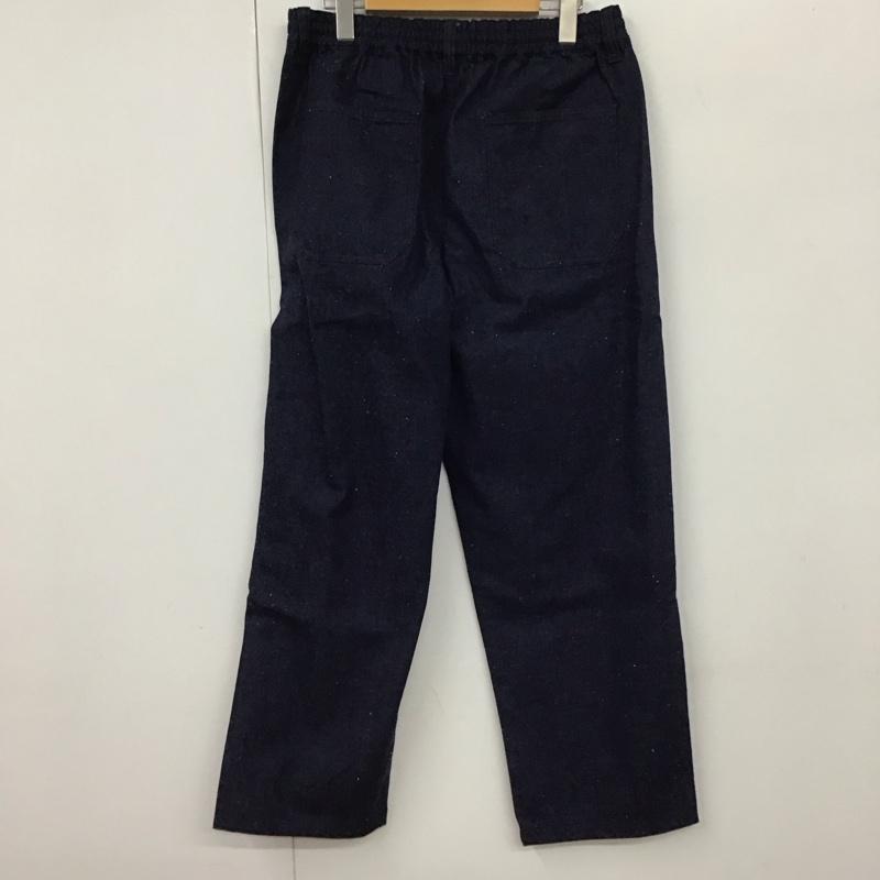 ユニフォームエクスペリメント uniform experiment パンツ デニム、ジーンズ デニムパンツ ワイドパンツ カジュアルパンツ 2 無地 インディゴ / インディゴ / メンズ USED 古着 中古 10130500