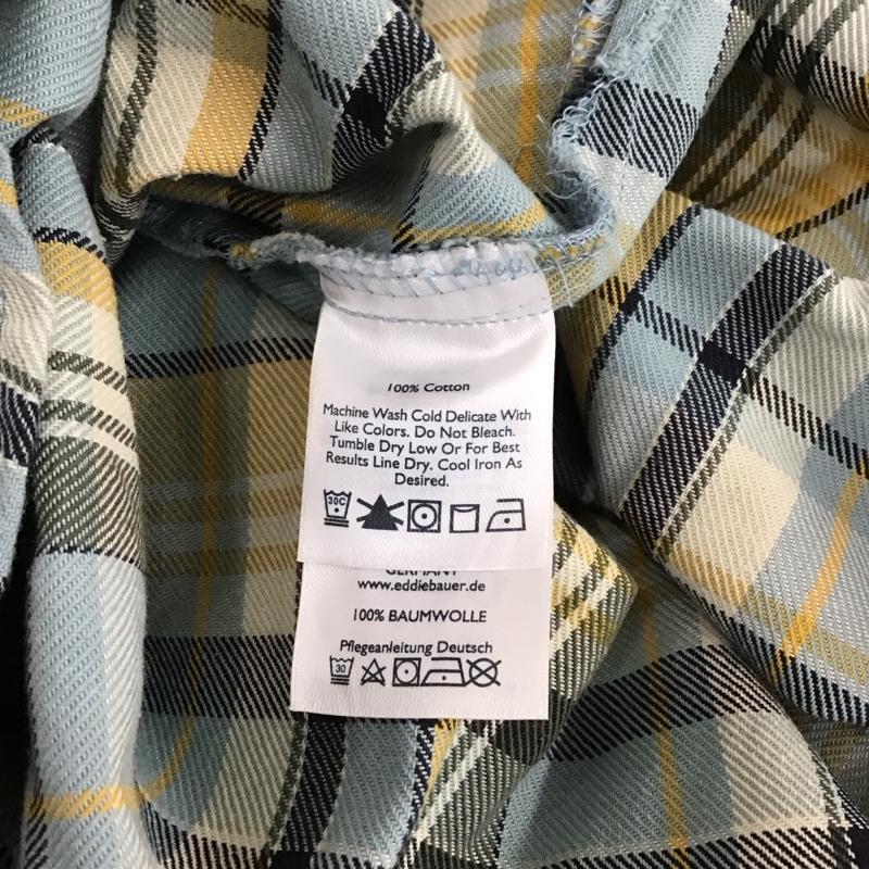 エディーバウアー Eddie Bauer シャツ、ブラウス 長袖 長袖シャツ カラーシャツ ポケットシャツ 長袖カットソー チェックシャツ S チェック マルチカラー / マルチカラー /  メンズ USED 古着 中古 10112782