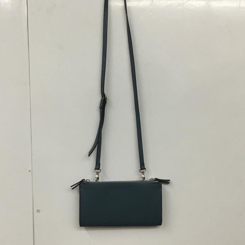 マッキントッシュフィロソフィー MACKINTOSH PHILOSOPH ショルダーバッグ ショルダーバッグ ウォレットバッグ お財布ショルダー ロゴ、文字 青 / ブルー / レディース USED 古着 中古 10129956
