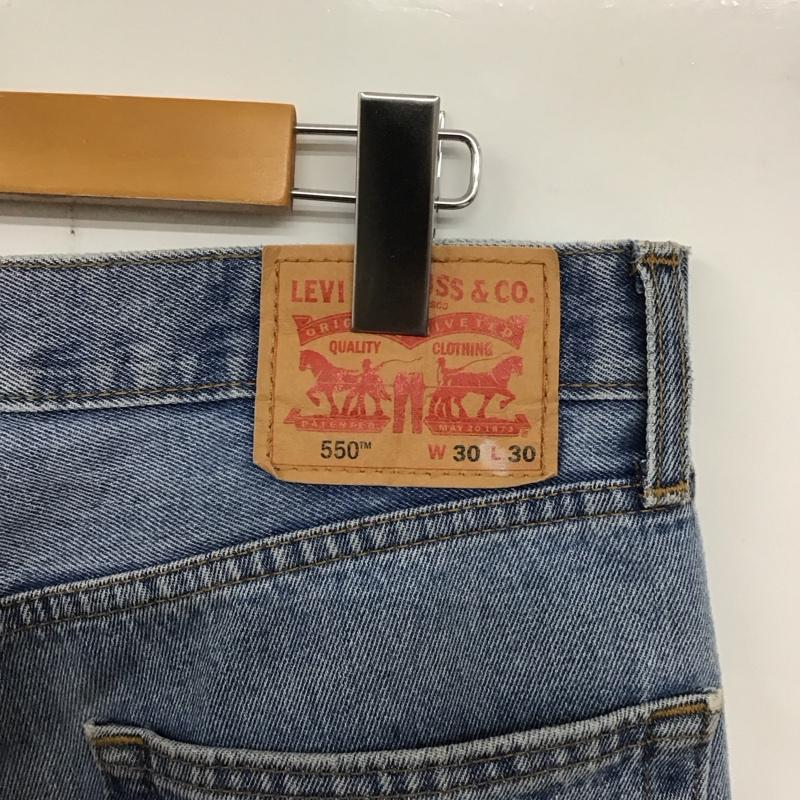 リーバイストラウスアンドコー Levi Strauss & co. パンツ デニム、ジーンズ デニムパンツ ワイドパンツ カジュアルパンツ 30インチ 無地 インディゴ / インディゴ / メンズ USED 古着 中古 10132294