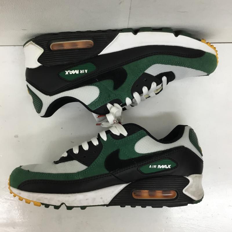 ナイキ NIKE スニーカー スニーカー DM0029-004 Air Max 90 Pure Platinum/Black 27.0cm ロゴ、文字 白 / ホワイト / X 黒 / ブラック / X 緑 / グリーン / メンズ USED 古着 中古 10138993