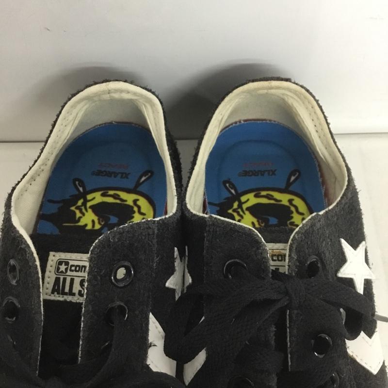 コンバース CONVERSE スニーカー スニーカー 1CK145 XLARGE 26cm 26.0cm ワンポイント 黒 / ブラック / メンズ USED 古着 中古 10138330