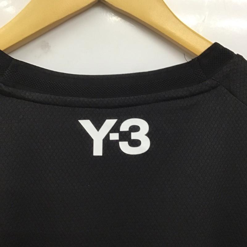 ワイスリー Y-3 カットソー 半袖 iw7390 プレマッチジャージー 半袖カットソー スポーツウェア XL ロゴ、文字 黒 / ブラック / メンズ USED 古着 中古 10128789