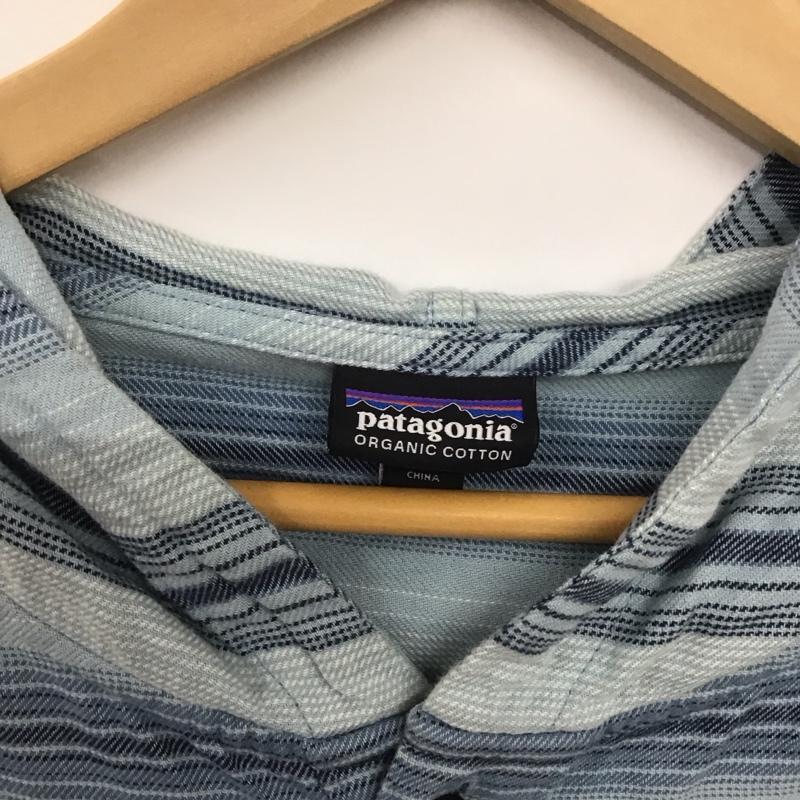 パタゴニア patagonia パーカー 長袖 53275sp20 パーカー 長袖プルオーバーパーカー ヘンリーネック S ボーダー柄 マルチカラー / マルチカラー / メンズ USED 古着 中古 10138561