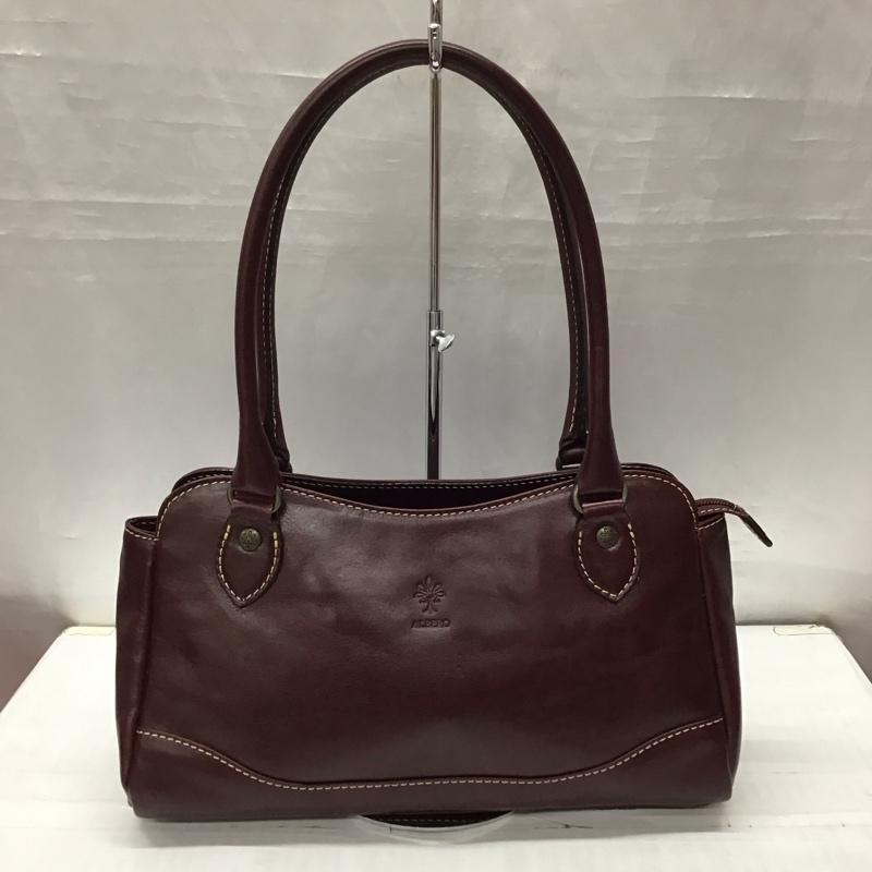 アルベロ ALBERO ハンドバッグ ハンドバッグ レザー ロゴ、文字 紫 / パープル / レディース USED 古着 中古 10120211