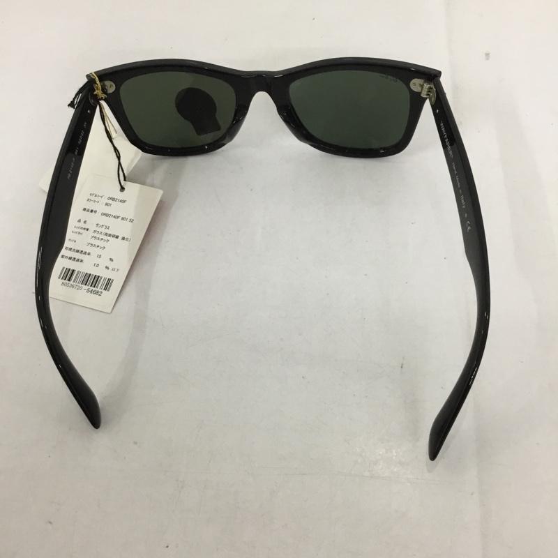 レイバン Ray-Ban めがね・サングラス サングラス RB2140-F WAYFARER カラーレンズ ロゴ、文字 黒 / ブラック / メンズ USED 古着 中古 10129395