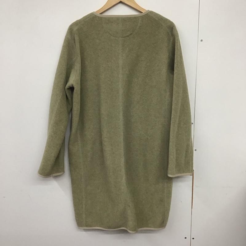 ひより HIYORI コート コート一般 FREE 無地 カーキ / カーキ / レディース USED 古着 中古 10133461