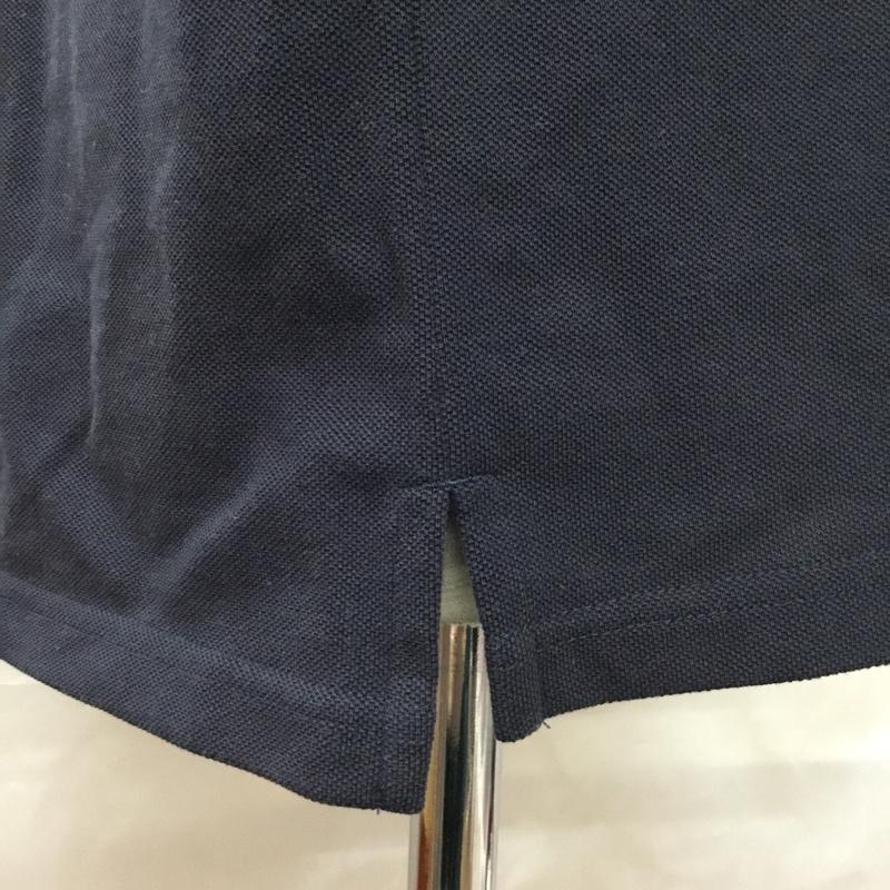 ザノースフェイス THE NORTH FACE ポロシャツ 半袖 nt22232 ポロシャツ ショートスリーブエニーパートポロ 半袖カットソー XL ロゴ、文字 紺 / ネイビー / メンズ USED 古着 中古 10108383