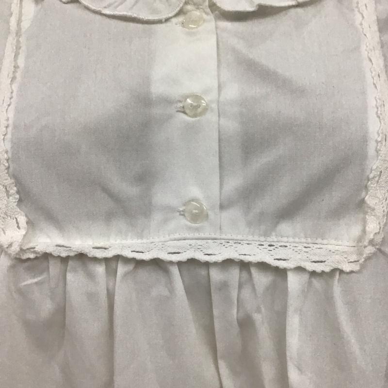 エヘカソポ ehka sopo カットソー 半袖 1708152 セーラーカラー FREE 無地 白 / ホワイト / レディース USED 古着 中古 10116489