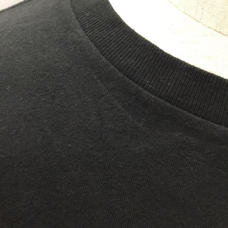 ステューシー STUSSY Tシャツ 半袖 半袖カットソー プリントTシャツ クルーネックカットソー S プリント 黒 / ブラック /  メンズ USED 古着 中古 10108988