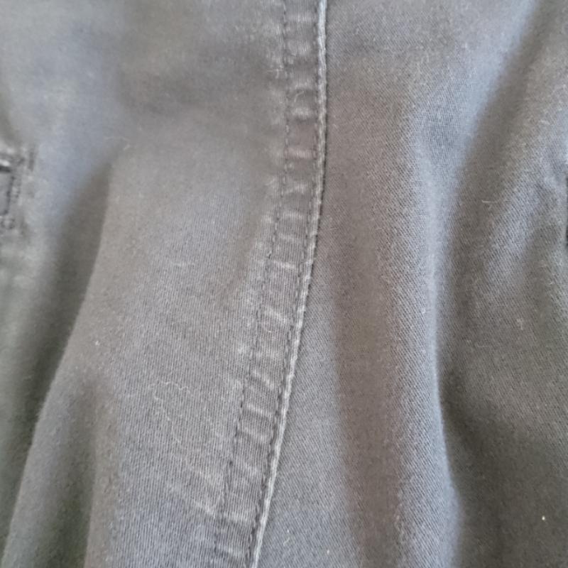 ユニフォームエクスペリメント uniform experiment パンツ チノパン 2 無地 X ヘビ柄 紺 / ネイビー / メンズ USED 古着 中古 10011980