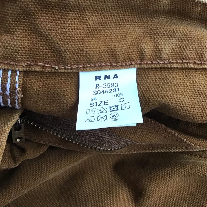アールエヌエー RNA パンツ ワークパンツ、ペインターパンツ r-3583 アメリカンワークパンツ S 無地 茶 / ブラウン / レディース USED 古着 中古 10121162