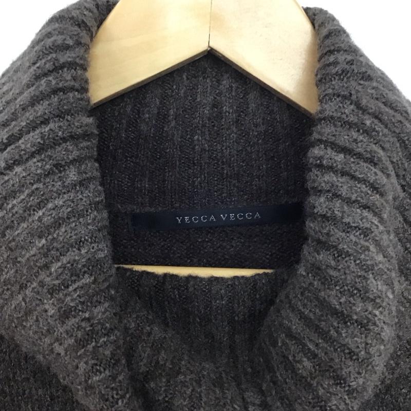 イェッカヴェッカ YECCA VECCA ニット、セーター 長袖 FREE 無地 茶 / ブラウン / レディース USED 古着 中古 10139529