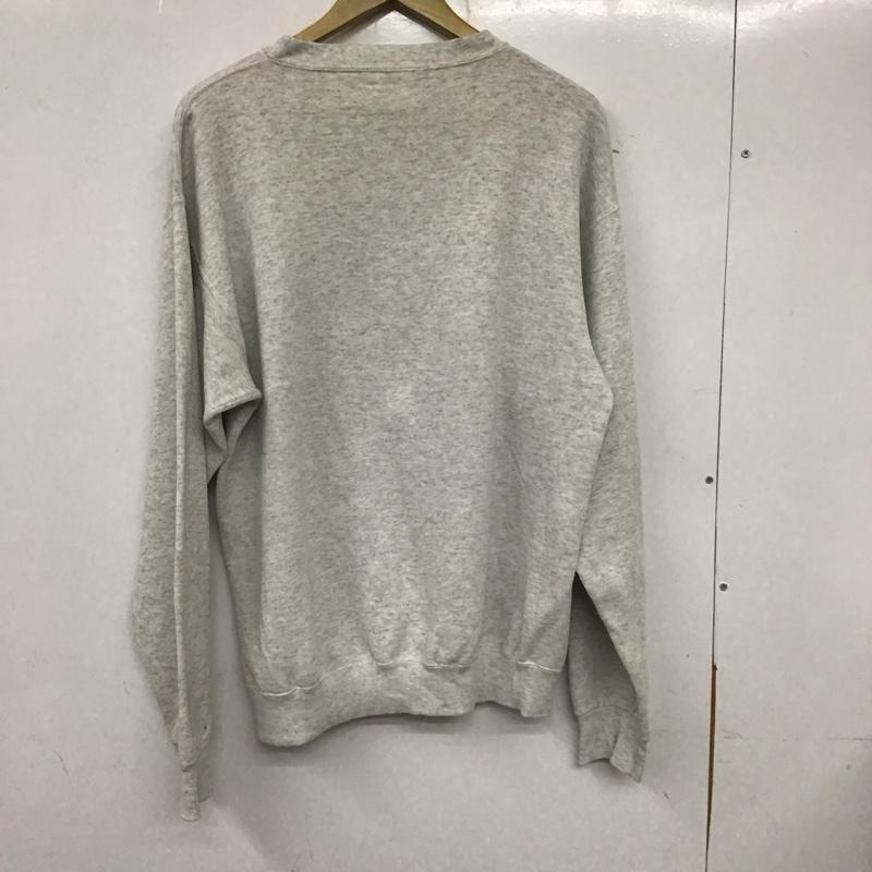 アディダス adidas トレーナー 長袖 プリント 灰 / グレー / メンズ USED 古着 中古 10134626
