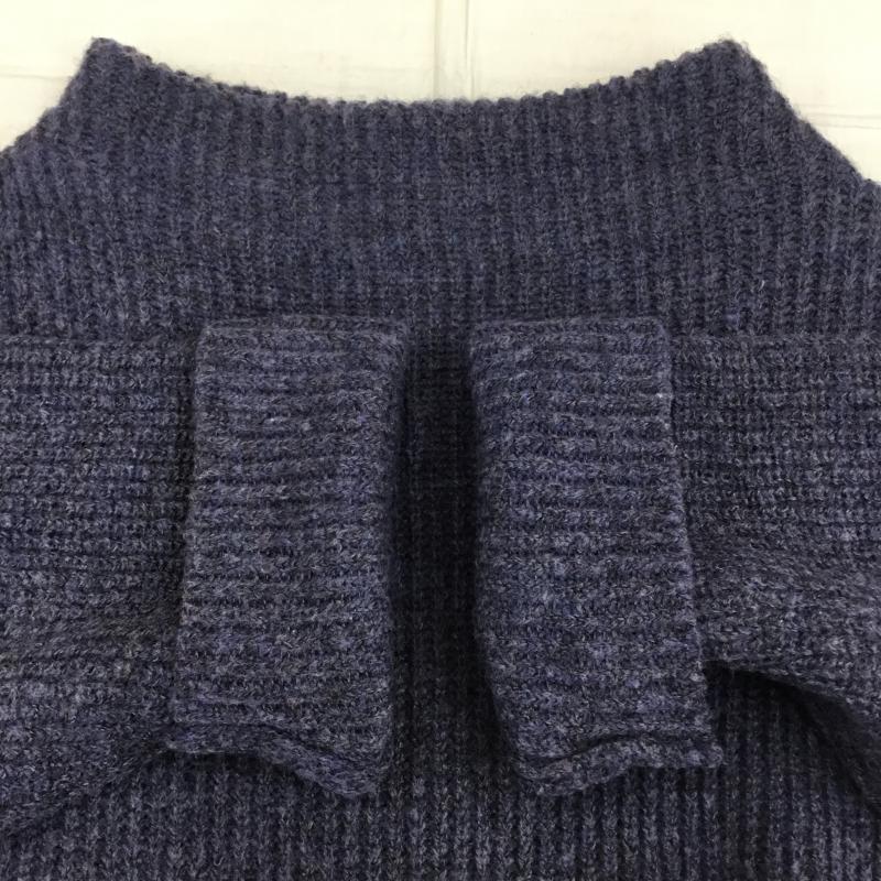 ジェナエスパスメルヴェイユ jena espace merveilleux ニット、セーター 長袖 FREE 無地 紫 / パープル / レディース USED 古着 中古 10138263