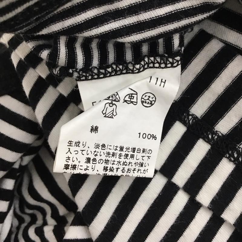 アニエス・ベー agnes b. Tシャツ 半袖 白 / ホワイト / X 黒 / ブラック / レディース USED 古着 中古 10130050