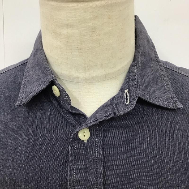 カーハート Carhartt シャツ、ブラウス 半袖 半袖シャツ カラーシャツ 半袖カットソー S 無地 インディゴ / インディゴ /  メンズ USED 古着 中古 10113099