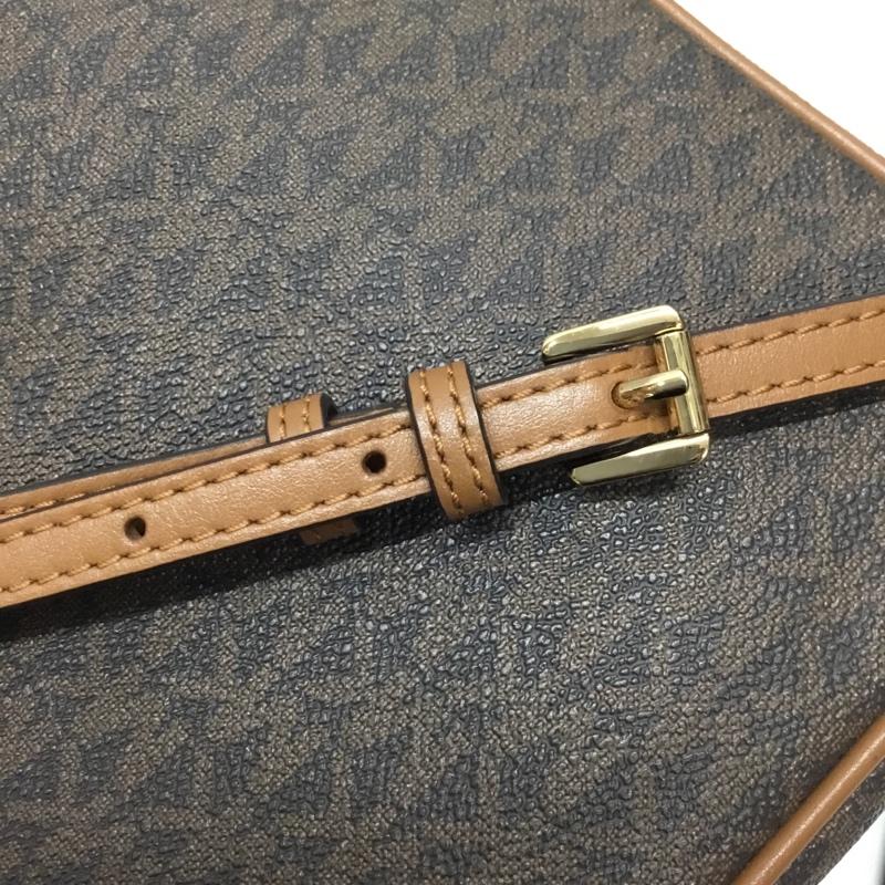 マイケルコース MICHAEL KORS ショルダーバッグ ショルダーバッグ 32S7GJSC7B ロゴ、文字 ダークブラウン / ダークブラウン / レディース USED 古着 中古 10119194