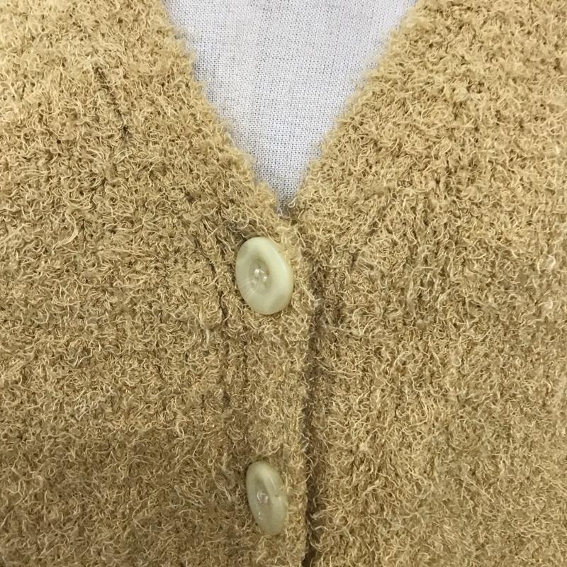 マウジー MOUSSY カーディガン 長袖 010csh70-0250 カーディガン 長袖カーディガン FREE 無地 ベージュ / ベージュ / メンズ USED 古着 中古 10123730