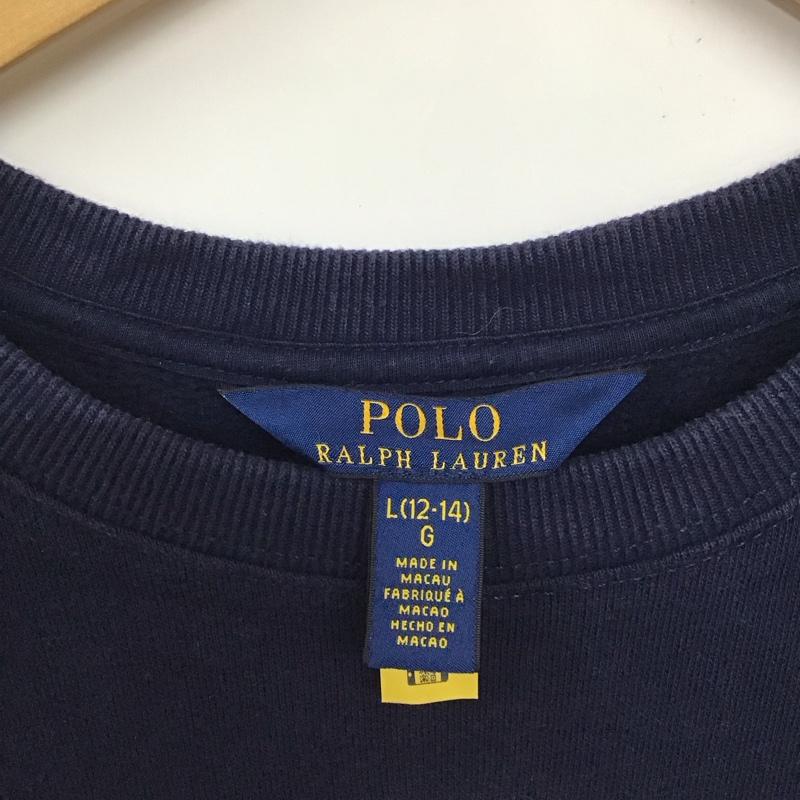 ポロラルフローレン POLO RALPH LAUREN ワンピース ミニスカート L プリント 紺 / ネイビー /  レディース USED 古着 中古 10131973