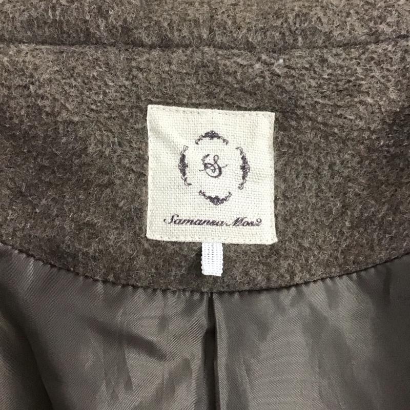 サマンサモスモス Samansa Mos2 コート コート一般 M 無地 茶 / ブラウン / レディース USED 古着 中古 10120542