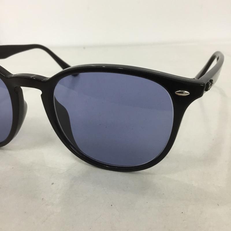 レイバン Ray-Ban めがね・サングラス サングラス RB4259-F カラーレンズ ケース付き ロゴ、文字 黒 / ブラック / X 青 / ブルー / メンズ USED 古着 中古 10133294
