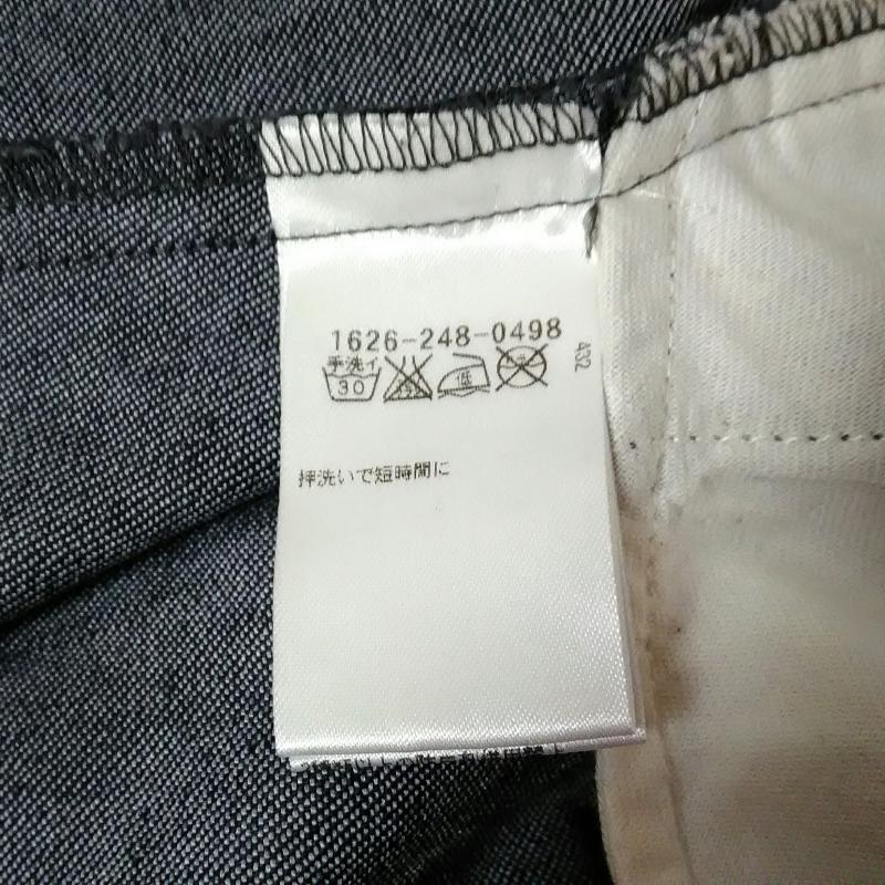 ビューティアンドユースユナイテッドアローズ BEAUTY&YOUTH UNITED ARROWS ワンピース ひざ丈スカート 無地 灰 / グレー / X 青 / ブルー /  レディース USED 古着 中古 10013207