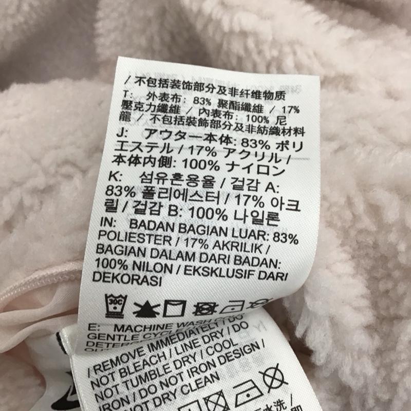 ナイキ NIKE ジャケット、上着 ジャンパー、ブルゾン bq6546-640 リバーシブルボアフリースジャケット アウター XL ロゴ、文字 マルチカラー / マルチカラー / レディース USED 古着 中古 10124217