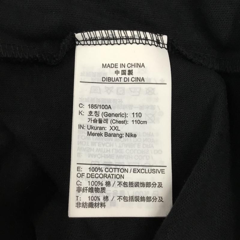 エアジョーダン AIR JORDAN カットソー 長袖 dm0847-010 長袖カットソー クルーネックカットソー スポーツウェア XXL ロゴ、文字 黒 / ブラック /  メンズ USED 古着 中古 10114110