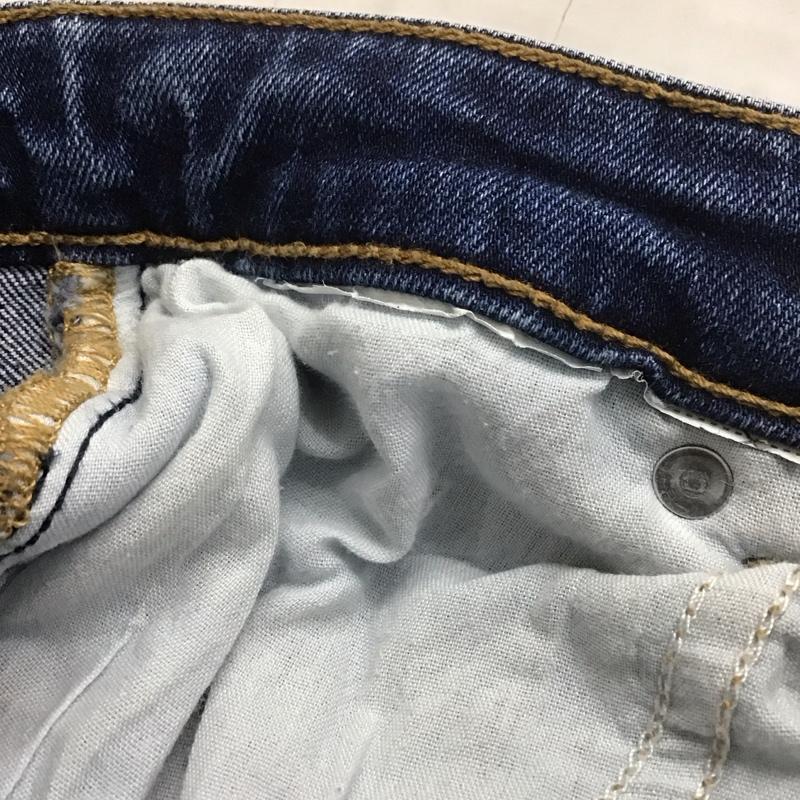 ザラ ZARA パンツ デニム、ジーンズ ストレッチ 無地 青 / ブルー / レディース USED 古着 中古 10108077