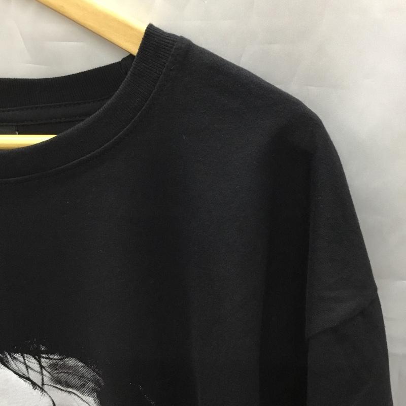 古着 USED Tシャツ 半袖 半袖カットソー プリントTシャツ クルーネックカットソー バンドTシャツ XL プリント 黒 / ブラック / メンズ USED 古着 中古 10106919