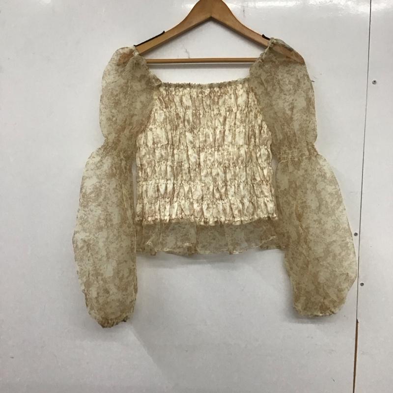 チコ CHICO シャツ、ブラウス 長袖 CHZ1031104A0003 フォレスト柄シャーリングブラウス FREE レディース USED 古着 中古 10138176