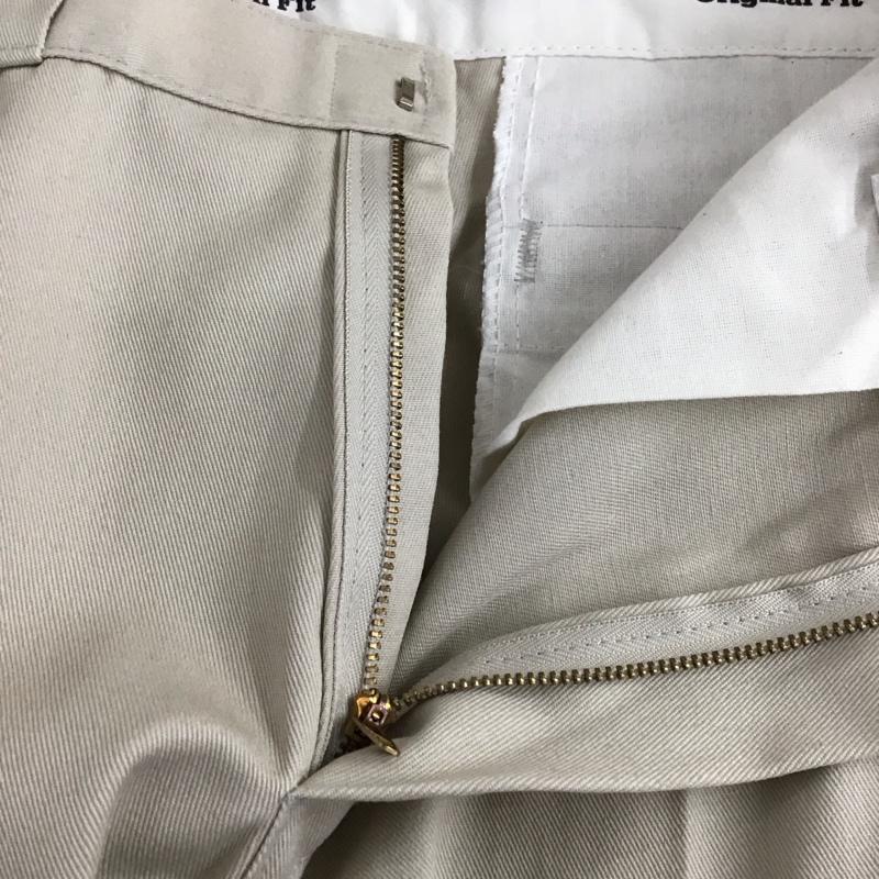 ディッキーズ Dickies パンツ チノパン 32インチ 無地 オフホワイト / オフホワイト /  メンズ USED 古着 中古 10123354