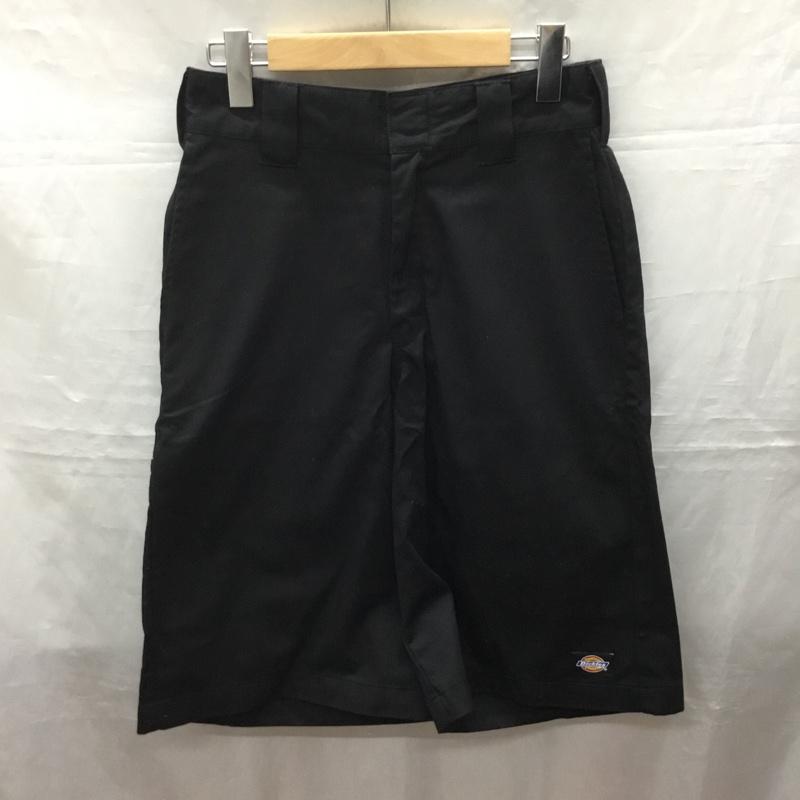 ディッキーズ Dickies パンツ ワークパンツ、ペインターパンツ ショートパンツ ハーフパンツ カジュアルパンツ 28インチ 無地 黒 / ブラック /  メンズ USED 古着 中古 10122881