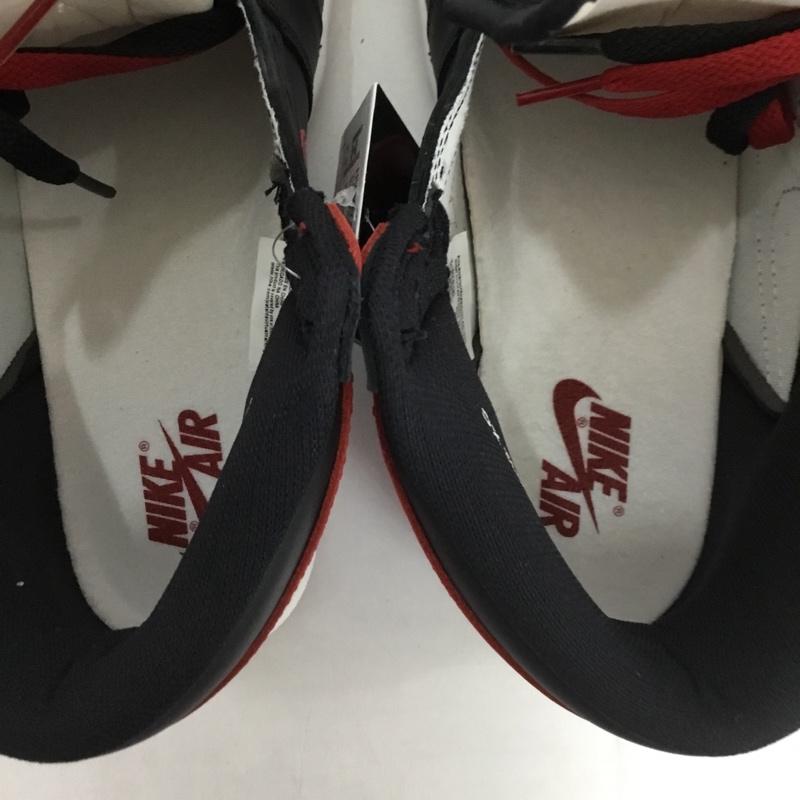 ナイキ NIKE スニーカー スニーカー HV6674-067 AIR JORDAN 1 HIGH 85 28cm 箱有 28.0cm ロゴ、文字 黒 / ブラック / X 赤 / レッド / メンズ USED 古着 中古 10130765