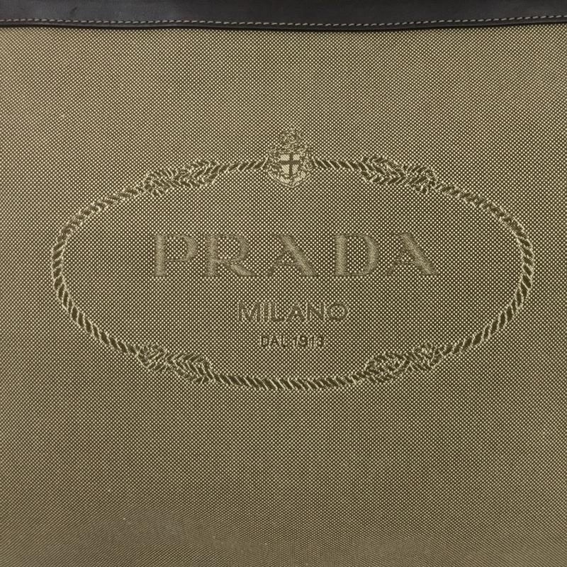 プラダ PRADA クラッチバッグ、パーティバッグ クラッチバッグ、パーティバッグ 2N1283 ロゴ、文字 ベージュ / ベージュ / レディース USED 古着 中古 10132611