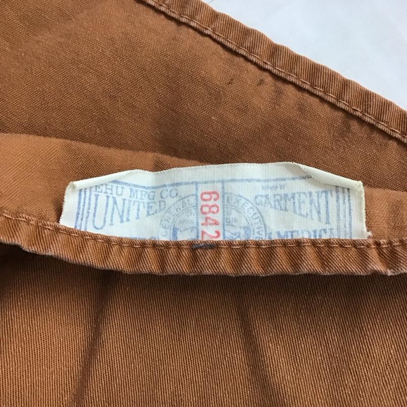 ジョーマッコイ JOE McCOY シャツ、ブラウス 半袖 半袖シャツ カラーシャツ 半袖カットソー プリントシャツ ロゴ、文字 茶 / ブラウン /  メンズ USED 古着 中古 10113103