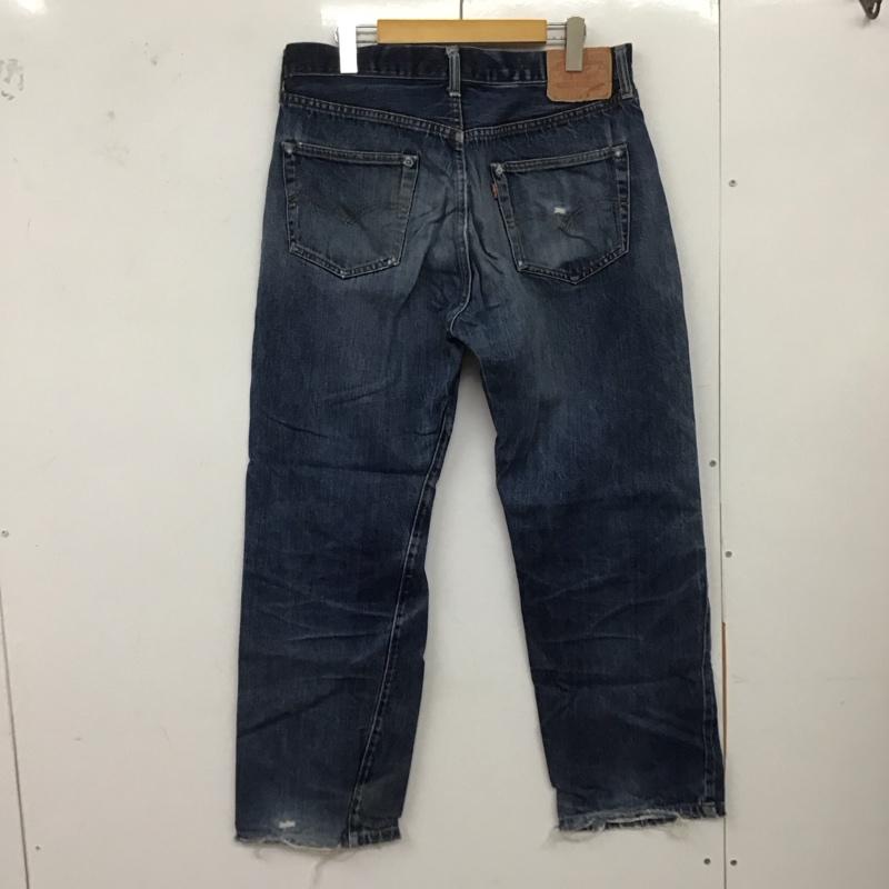 リーバイストラウスアンドコー Levi Strauss & co. パンツ デニム、ジーンズ デニムパンツ ワイドパンツ カジュアルパンツ 36 ダメージ加工 インディゴ / インディゴ / メンズ USED 古着 中古 10127114