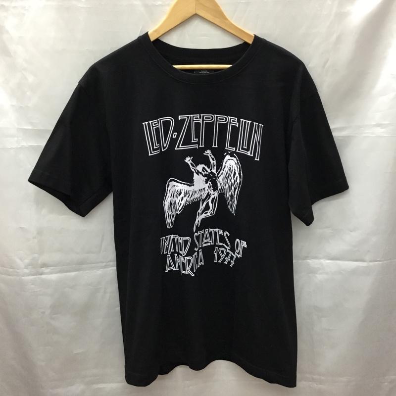 古着 USED Tシャツ 半袖 半袖カットソー プリントTシャツ クルーネックカットソー バンドTシャツ L プリント 黒 / ブラック / メンズ USED 古着 中古 10106940