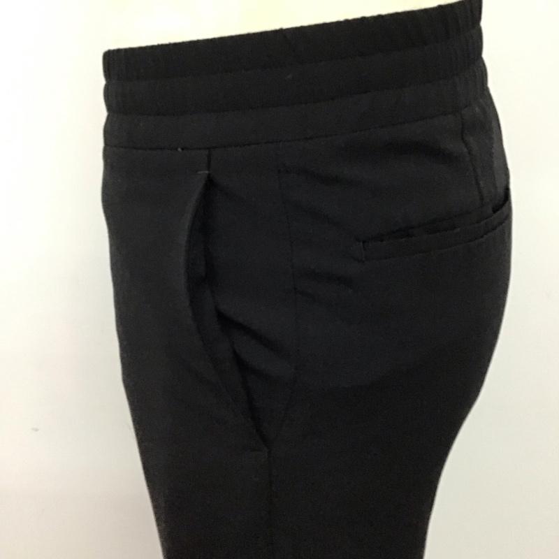 ポールスミス Paul Smith パンツ スラックス スラックス ワイドパンツ カジュアルパンツ S 無地 黒 / ブラック /  メンズ USED 古着 中古 10125110