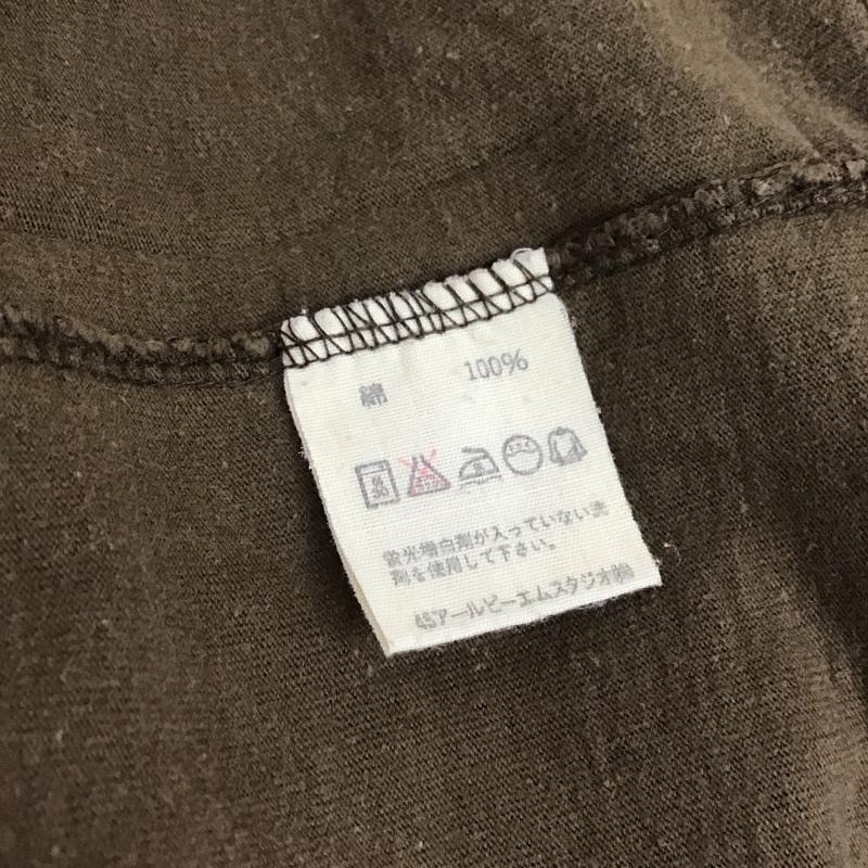 フォーティーファイブアールピーエム 45RPM Tシャツ 半袖 R845K クルーネック ロゴ、文字 茶 / ブラウン / レディース USED 古着 中古 10112343