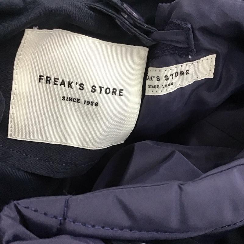 フリークスストア FREAK S STORE ジャケット、上着 ジャケット、ブレザー 181-3504 ステンカラー ロングジャケット アウター トレンチコート アウター S 無地 紺 / ネイビー / メンズ USED 古着 中古 10111089